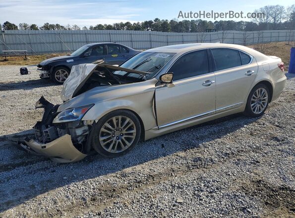JTHBL5EF4H5145968 2017 LEXUS LS Золотой Передняя левая четверть