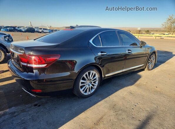 JTHBL5EFXG5143365 2016 LEXUS LS Черный Задняя правая четверть