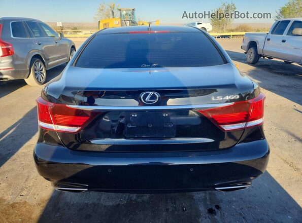 JTHBL5EFXG5143365 2016 LEXUS LS Черный Вид сзади