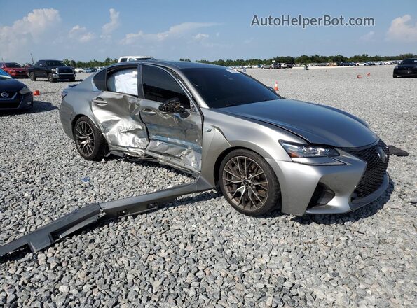 JTHBP1BL7HA002429 2017 LEXUS GS-F Серый Передняя правая четверть