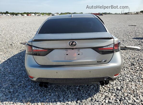 JTHBP1BL7HA002429 2017 LEXUS GS-F Серый Вид сзади