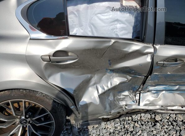 JTHBP1BL7HA002429 2017 LEXUS GS-F Серый Вид задних сидений