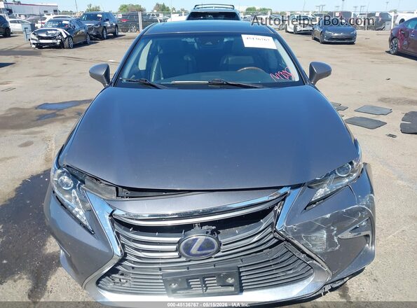 JTHBW1GG7H2135376 2017 LEXUS ES 300H Серый Вид щитка приборов