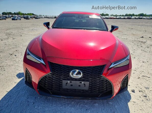 JTHBZ1B2XR5075693 2024 LEXUS IS Бордовый Вид спереди