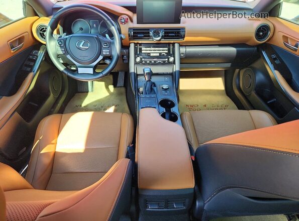 JTHBZ1B2XR5075693 2024 LEXUS IS Бордовый Вид панели приборов