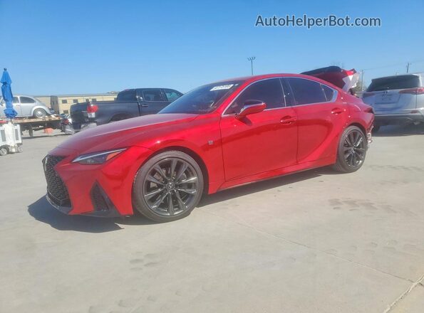 JTHBZ1B2XS5083475 2025 LEXUS IS Красный Передняя левая четверть