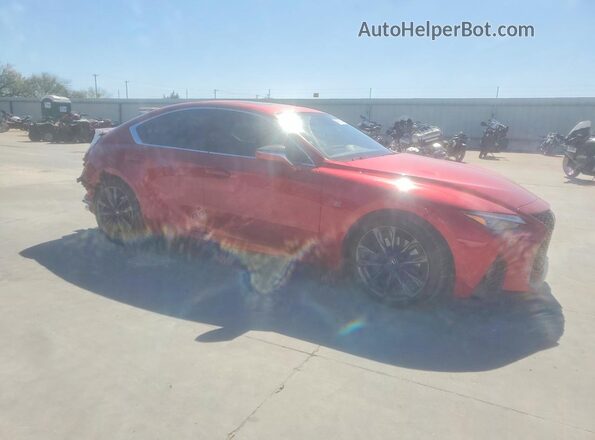 JTHBZ1B2XS5083475 2025 LEXUS IS Красный Передняя правая четверть
