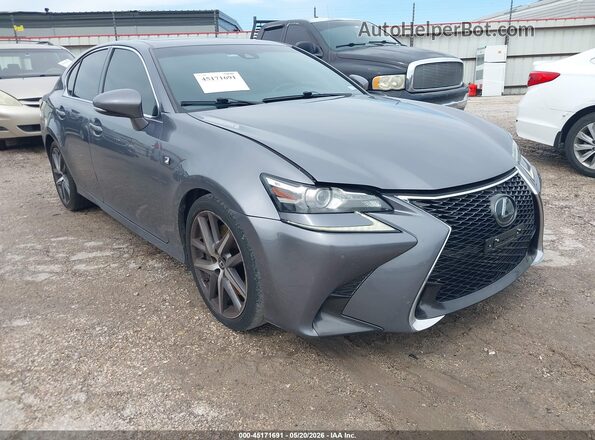 JTHBZ1BL0GA002541 2016 LEXUS GS 350 Gray Przód prawy