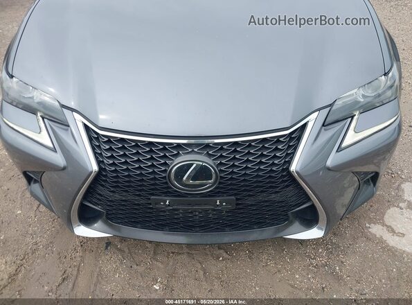 JTHBZ1BL0GA002541 2016 LEXUS GS 350 Gray Widok z przodu