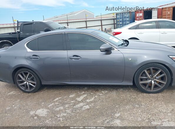 JTHBZ1BL0GA002541 2016 LEXUS GS 350 Gray Widok wnętrza z tyłu