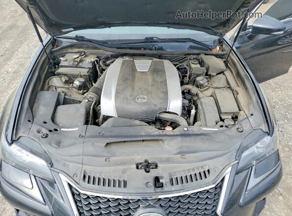 JTHBZ1BL0GA003186 2016 LEXUS GS Black Vista interior trasera