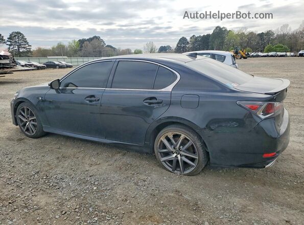 JTHBZ1BL0GA003186 2016 LEXUS GS Black Trasero izquierdo