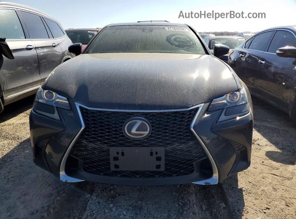 JTHBZ1BL0GA003186 2016 LEXUS GS Black Vista frontal