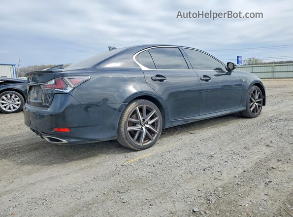 JTHBZ1BL0GA003186 2016 LEXUS GS Black Trasero derecho