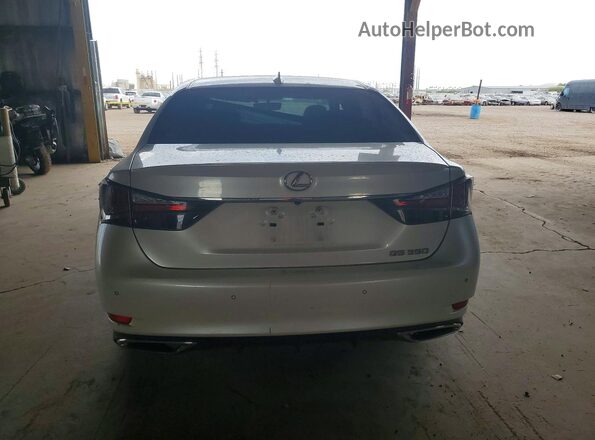JTHBZ1BL1GA005030 2016 LEXUS GS White Вид ззаду