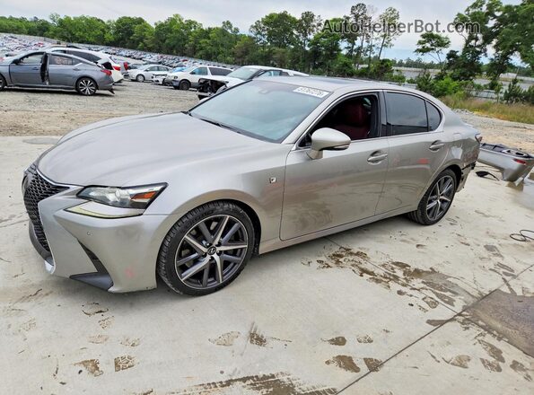 JTHBZ1BL5GA005807 2016 LEXUS GS Silver Front left