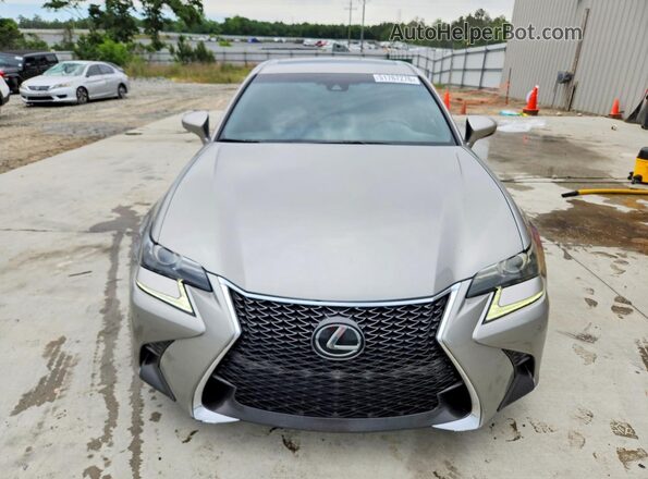JTHBZ1BL5GA005807 2016 LEXUS GS Silver Front view