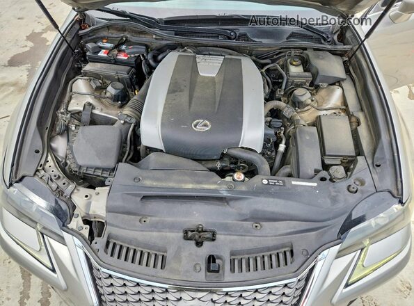 JTHBZ1BL5GA005807 2016 LEXUS GS Silver Rear interior view