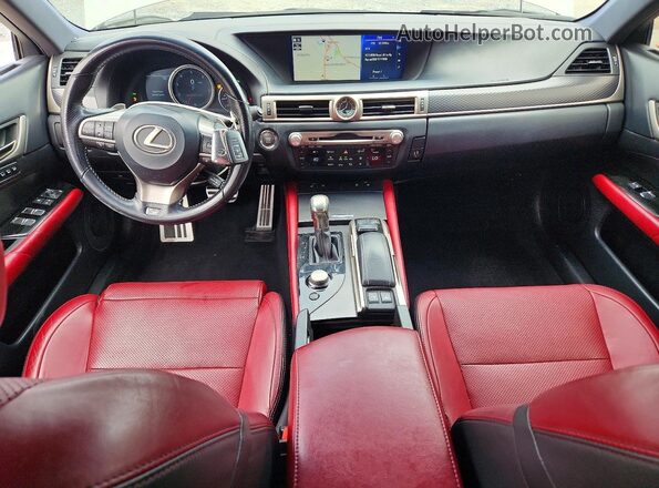 JTHBZ1BL5GA005807 2016 LEXUS GS Silver Dashboard view