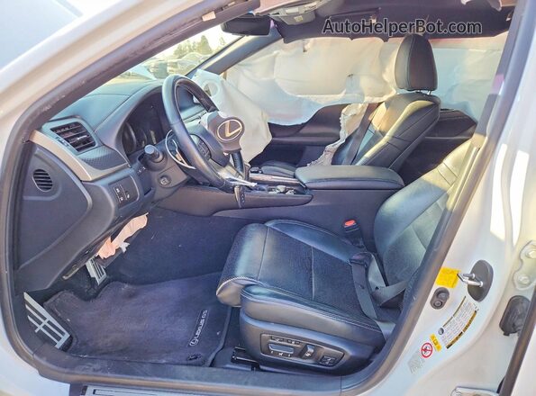 JTHBZ1BL6GA001913 2016 LEXUS GS White Widok wnętrza z przodu