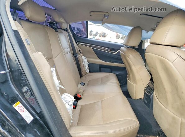 JTHBZ1BL6GA003483 2016 LEXUS GS Черный Вид задних сидений