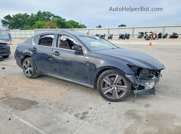 JTHBZ1BL6GA003483 2016 LEXUS GS Черный Передняя правая четверть