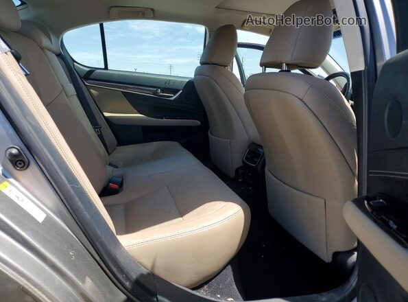 JTHBZ1BL7GA002262 2016 LEXUS GS Gray Հետևի նստատեղերի տեսք