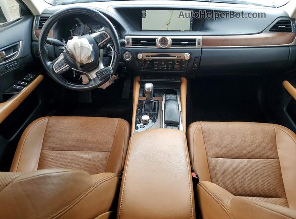 JTHBZ1BL7GA003380 2016 LEXUS GS White Вид панелі приладів