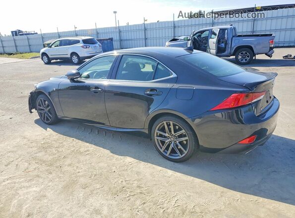 JTHBZ1D23K5034454 2019 LEXUS IS Black Tył lewy