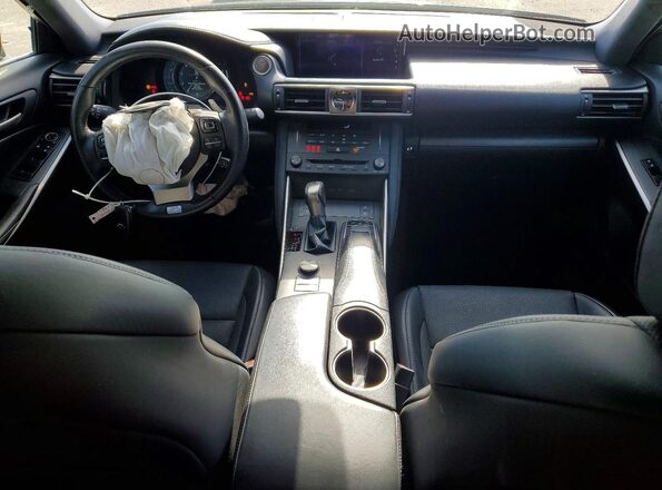 JTHBZ1D23K5034454 2019 LEXUS IS Black Widok deski rozdzielczej