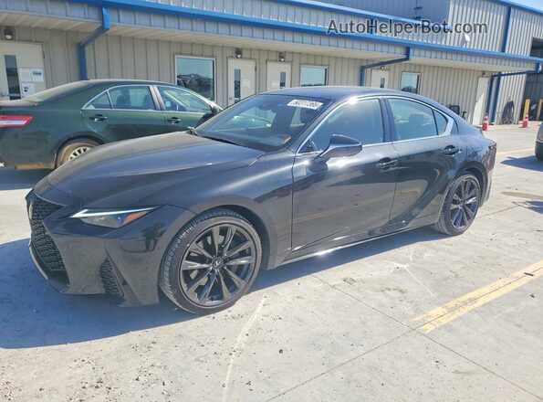 JTHBZ1E22S5040812 2025 LEXUS IS Черный Передняя левая четверть
