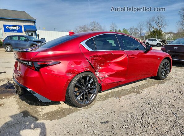 JTHBZ1E26R5036692 2024 LEXUS IS Красный Задняя правая четверть