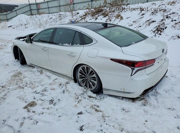 JTHC5LFF7K5006104 2019 LEXUS LS Белый Задняя левая четверть