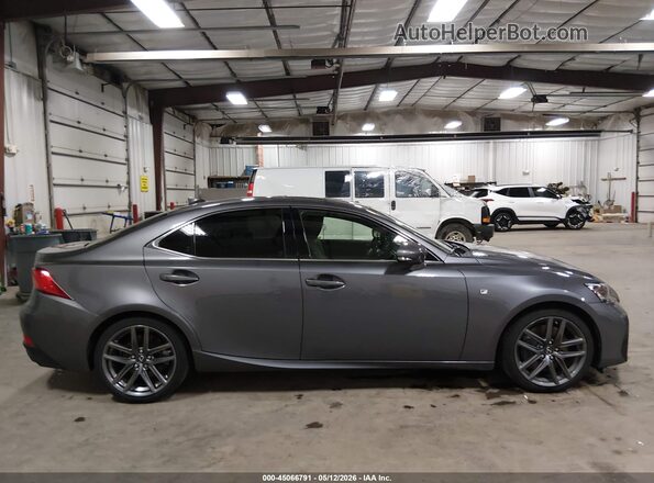 JTHC81D27J5029697 2018 LEXUS IS 300 Gray Вид задньої частини салону