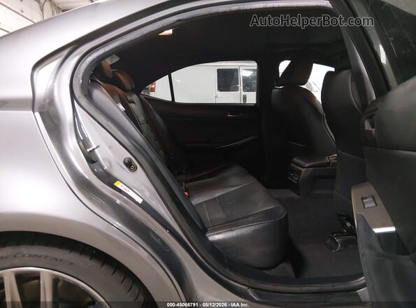 JTHC81D27J5029697 2018 LEXUS IS 300 Gray Вид наклейки з VIN-кодом