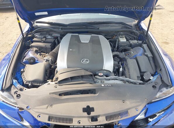 JTHC81D29K5034689 2019 LEXUS IS 300 Синий Вид сзади