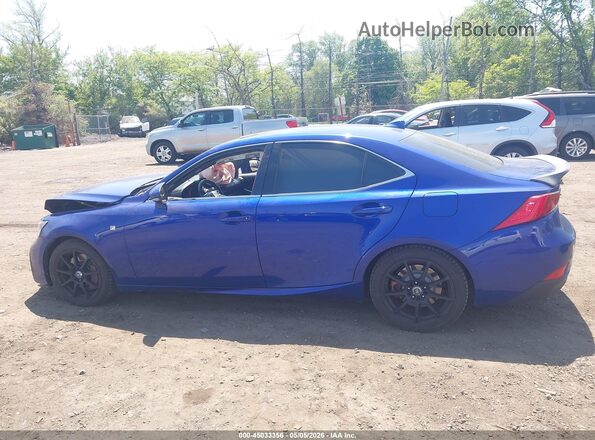 JTHC81D29K5034689 2019 LEXUS IS 300 Синий Панорамный вид салона 360°