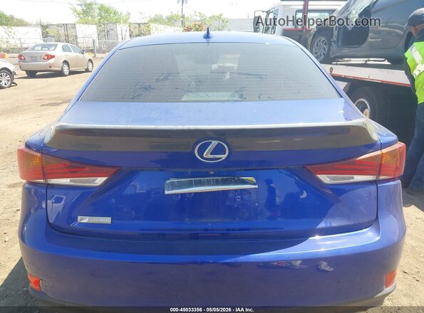 JTHC81D29K5034689 2019 LEXUS IS 300 Синий 