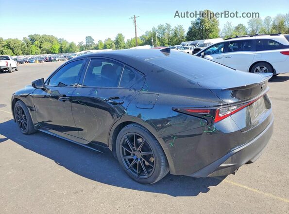 JTHC81F23M5044487 2021 LEXUS IS Charcoal Trasero izquierdo