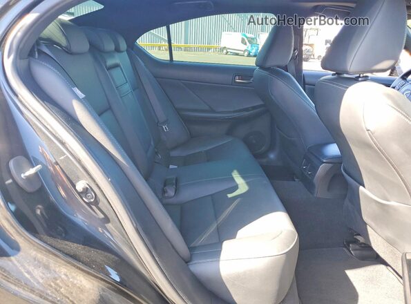 JTHC81F23M5044487 2021 LEXUS IS Charcoal Vista de los asientos traseros