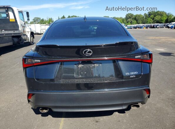 JTHC81F23M5044487 2021 LEXUS IS Charcoal Vista trasera