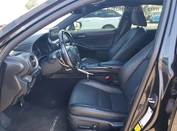 JTHC81F23M5044487 2021 LEXUS IS Charcoal Vista interior delantera
