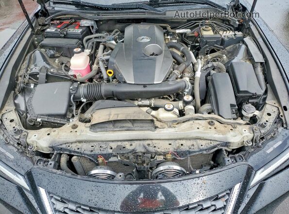 JTHCA1D24M5111119 2021 LEXUS IS Черный Вид задней части салона