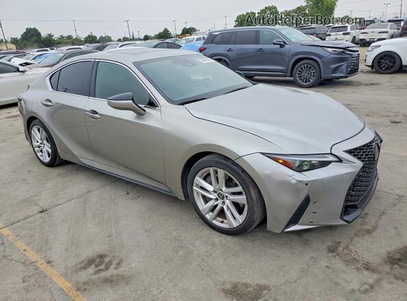 JTHCA1D26P5123714 2023 LEXUS IS Коричневый Передняя правая четверть