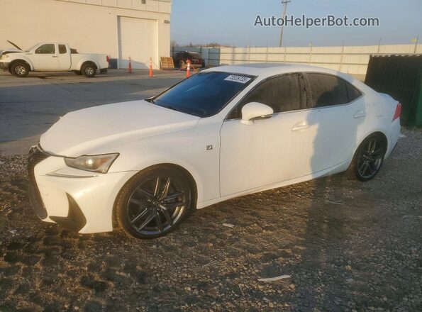 JTHCE1D29H5013245 2017 LEXUS IS Белый Передняя левая четверть