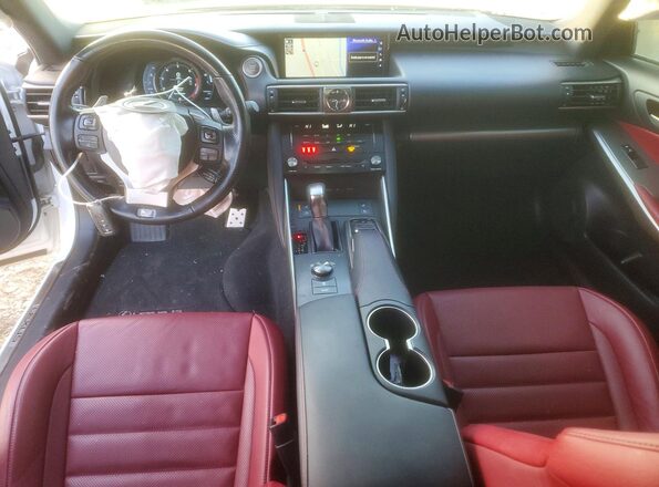 JTHCE1D29H5013245 2017 LEXUS IS Белый Вид панели приборов