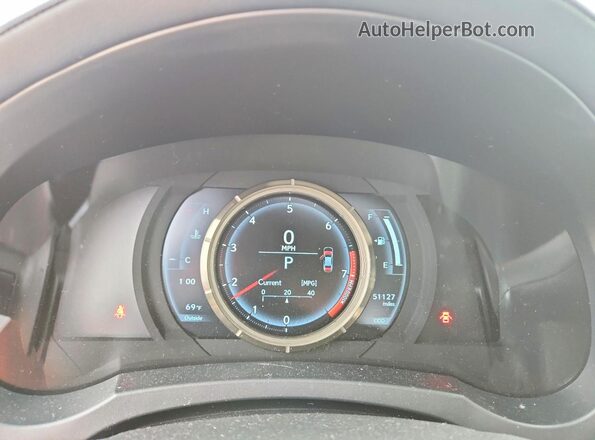 JTHCE1D29H5014153 2017 LEXUS IS Silver Widok zestawu wskaźników