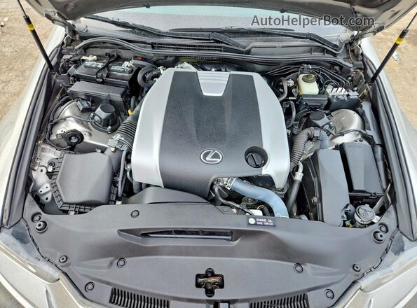 JTHCE1D29H5014153 2017 LEXUS IS Silver Widok wnętrza z tyłu