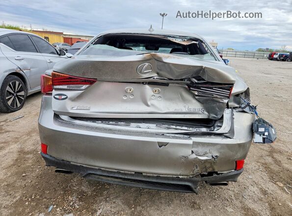 JTHCE1D29H5014153 2017 LEXUS IS Silver Widok z tyłu