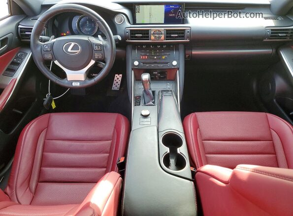 JTHCE1D2XH5014212 2017 LEXUS IS Серебряный Вид панели приборов